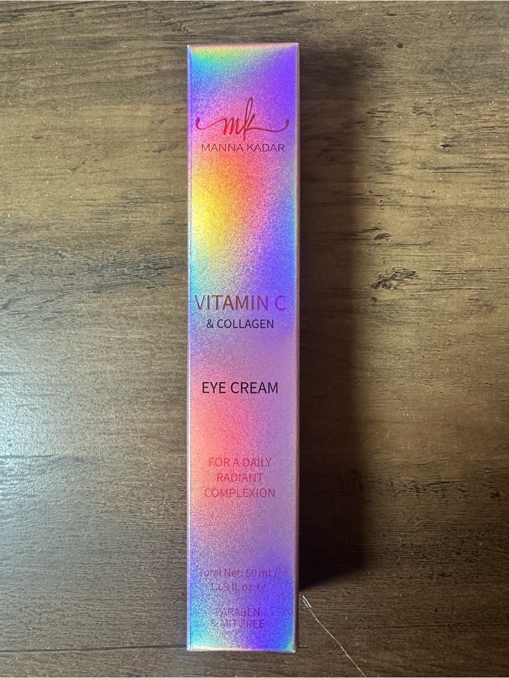 Manna Kadar Vitamin C & Collagen Eye Cream MK 1.69Oz Radiant Complexion NEW